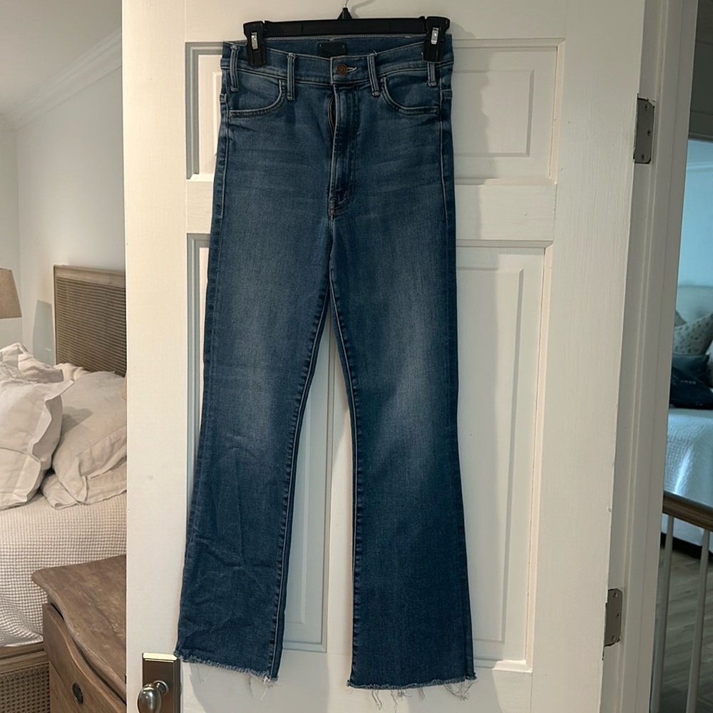 Mother denim- hustler ankle fray
